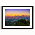 Abstract art print of Andalucia scenery with textured, colorful art in extra large format, ideal for living room decor.