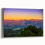 Vintage poster art of Andalucia, Spain in colorful hues on a large framed canvas, ideal for living room decor.