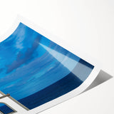 Extra large wall art featuring line art flowers in black on white, rolled canvas, ideal for large living room wall decor.