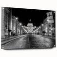 Acrylic print of the Vatican with muted earth tones, ideal for dining room art.