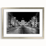 Textured abstract art print of the Vatican in muted earth tones on a framed canvas, ideal for bedroom art.