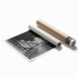 Extra large rolled print depicting the Vatican scenery in soft pastel colors.