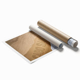 Extra large rolled print depicting Cabo San Lucas scenery with vibrant ocean and sky tones.