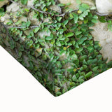 Black and white landscape art painting of Quintana Roo on stretched canvas, ideal for bedroom wall art.