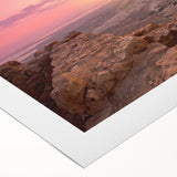 Art Deco poster featuring a Middle Eastern scenery on a rolled canvas, suitable for dining room decor.