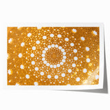 Extra large rolled print of a Middle Eastern landscape, featuring muted earth tones, ideal for art wall dining room.