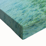 Black and white landscape art painting of a Saudi Arabian desert on stretched canvas, suitable for bedroom wall decor.