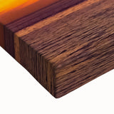 Large black and white landscape art painting of a serene Fiji scenery on stretched canvas, ideal for bedroom wall decor.