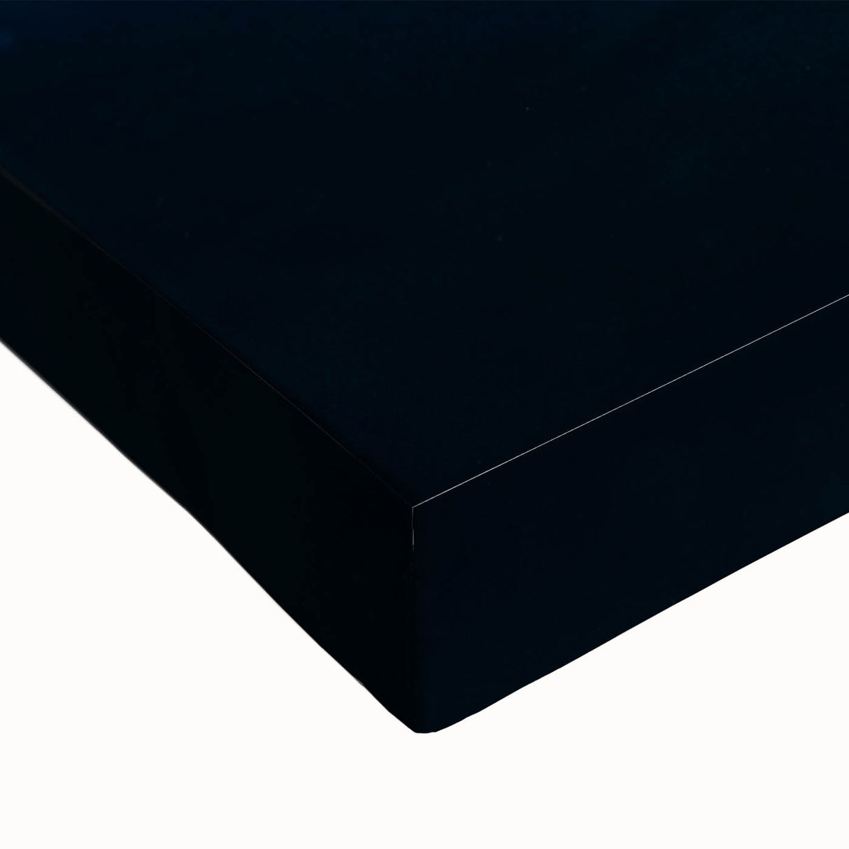 Large art depicting a black and white Micronesian landscape on stretched canvas, suitable for bedroom wall decor.