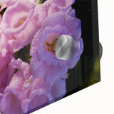 Large acrylic print of an abstract Canterbury, New Zealand scenery in muted earth tones, ideal for dining room art.