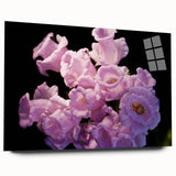 Acrylic print of a large abstract depiction of Canterbury, New Zealand in muted earth tones.