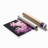 Extra large rolled print of a Canterbury, New Zealand scenery with vibrant green and blue tones.