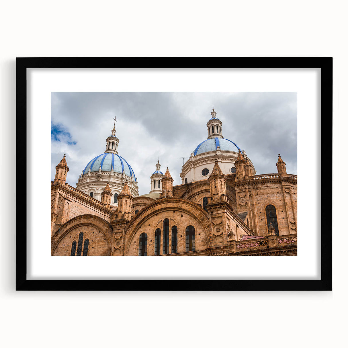 Extra large abstract art print featuring a vibrant.