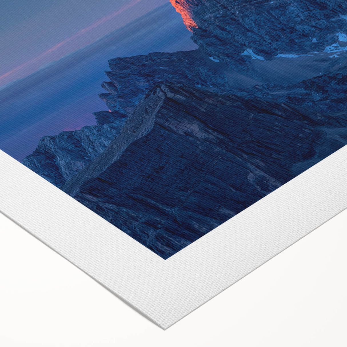 Art deco poster of a Venezuelan landscape in muted earth tones on rolled canvas, suitable for dining room decor.