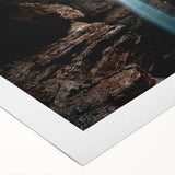 Art deco poster of Alabama scenery in pastel colors on rolled canvas, suitable for dining room wall art.