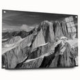 Acrylic print of Denali, Alaska, in muted earth tones, suitable for bedroom or dining room decor.