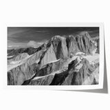 Extra large wall art featuring Denali National Park in muted earth tones on rolled canvas, ideal for dining room decor.