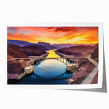 Extra large rolled print of Glen Canyon, Arizona, in muted earth tones, ideal for art wall dining room.