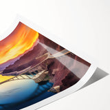 Extra large wall art featuring line art flowers in muted colors on a rolled print, suitable for large living room decor.