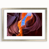 Textured art print of the Grand Canyon in muted earth tones on a framed canvas, suitable for bedroom decor.