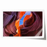 Extra large rolled print of the Grand Canyon in earthy tones, suitable for dining room or bathroom decor.