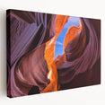 Grand Canyon landscape on stretched canvas, featuring rich earth tones, ideal for kitchen wall art.
