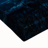 Black and white landscape art painting of Arkansas scenery on large stretched canvas, suitable for bedroom wall decor.