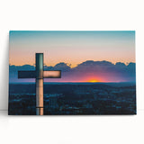 Black and white stretched canvas of Arkansas scenery, ideal for kitchen wall art or bedroom ambiance.