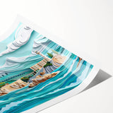 Extra large wall art featuring line art flowers in black and white, ideal for large living room decor.