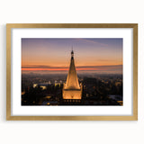 Extra large abstract art print featuring textured layers in earthy tones, framed in gold, ideal for living room decor.