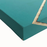 Black and white landscape art painting of Beverly Hills on stretched canvas, ideal for bedroom wall decor.