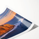 Extra large wall art featuring line art flowers in neutral tones on a rolled print, ideal for large living room wall decor.