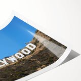 Extra large wall art featuring line art flowers in monochrome, on a rolled print, perfect for large living room decor.