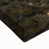 Black and white landscape art painting of Hollywood, California on stretched canvas, ideal for bedroom wall art.