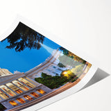 Extra large wall art featuring line art flowers in black on a white background, ideal for large living room decor.