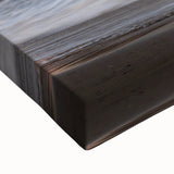 Black and white landscape art painting of Santa Cruz on stretched canvas, suitable for bedroom decor.