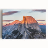 Black and white large art canvas of Yosemite scenery, suitable for kitchen wall art.