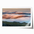 Extra large rolled print of Vail, Colorado scenery with vibrant floral elements, ideal for dining room wall art.