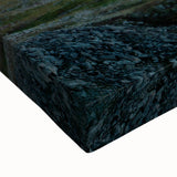 Black and white landscape art painting of Vail, Colorado on stretched canvas, ideal for bedroom wall decor.