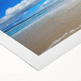 Art deco poster featuring Daytona USA scenery in pastel shades on rolled canvas, suitable for dining room wall art.