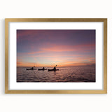 Abstract art print depicting the Florida Keys in textured blues and greens on a large framed canvas.