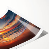 Extra large wall art featuring line art flowers in muted earth tones on rolled canvas, ideal for large living room decor.