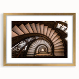 Extra large wall art featuring a textured abstract print of Chicago skyline in muted gold and black tones.