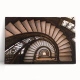 Black and white stretched canvas featuring a large Chicago skyline, ideal for kitchen wall art or bedroom ambiance.