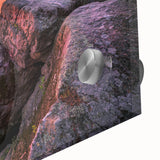 Large abstract wall art of Kentucky scenery in muted earth tones, acrylic glass, ideal for dining room decor.