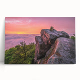Black and white stretched canvas of Kentucky scenery, ideal for kitchen wall art or bedroom ambiance.