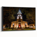 Black and white framed canvas depicting a vintage-style Annapolis landscape, suitable for bedroom wall art.