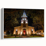 Vintage poster art of Annapolis, Maryland, featuring vibrant colors on a large framed canvas, ideal for living room decor.