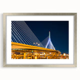 Textured abstract art print of Boston skyline in muted gray tones on a framed canvas, ideal for bedroom wall decor.