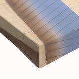 Black and white landscape art painting of Kansas City on stretched canvas, suitable for bedroom wall decor.